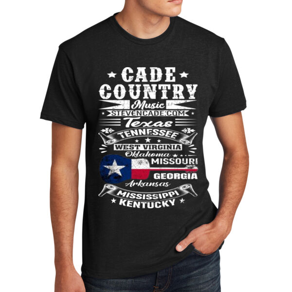 Cade Country Music T-Shirt Thumbnail
