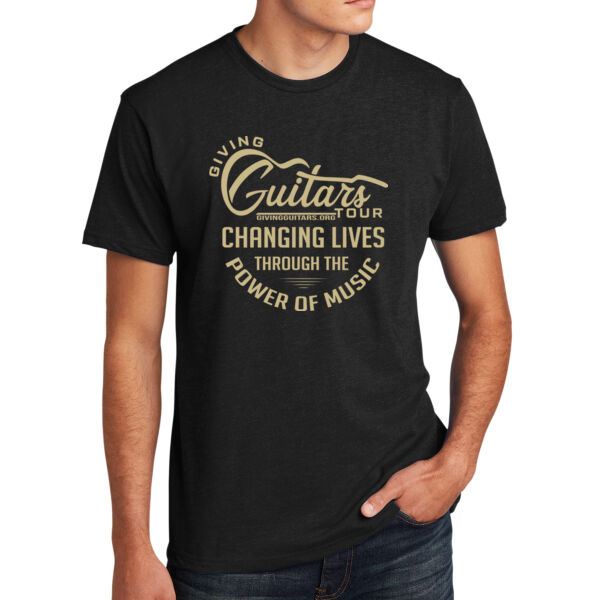 Gold Giving Guitars T-Shirt Thumbnail