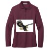 Women's Silk Touch Long Sleeve Polo Thumbnail