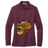 Women's Silk Touch Long Sleeve Polo Thumbnail