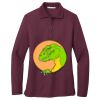 Women's Silk Touch Long Sleeve Polo Thumbnail