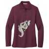 Women's Silk Touch Long Sleeve Polo Thumbnail
