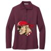 Women's Silk Touch Long Sleeve Polo Thumbnail